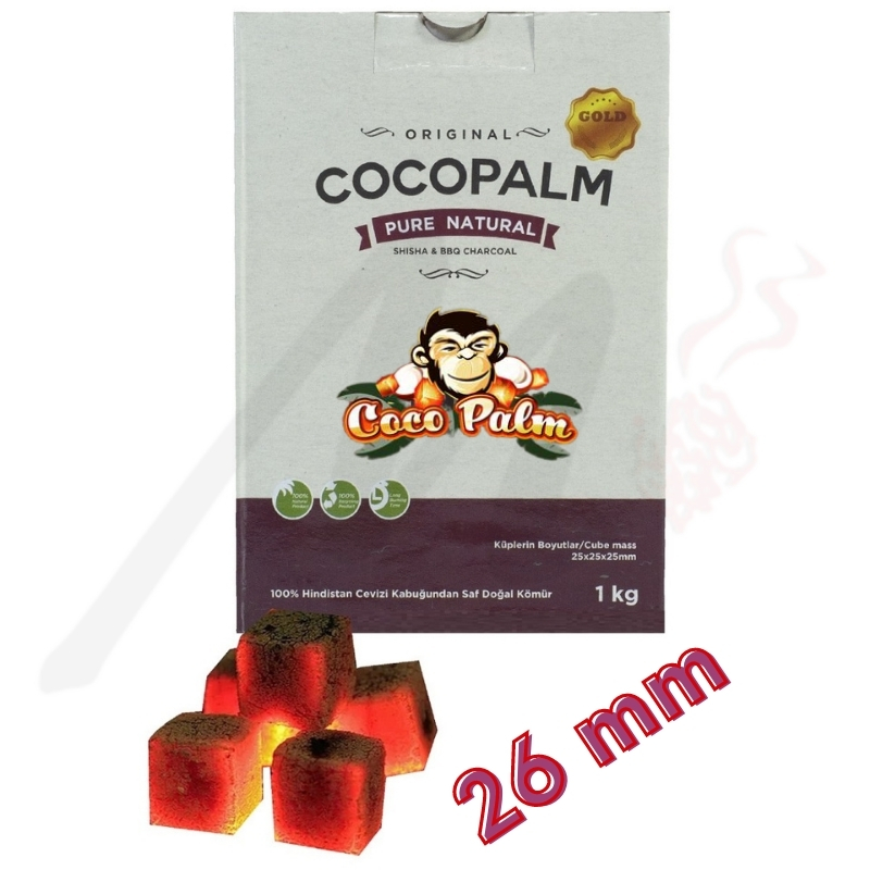 Cocopalm Nargile Kömürü 26 mm